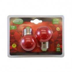 https://design-led.fr/ Ampoule E27 led G45 1w rouge pack x2 4,60&nbsp;€ 3,22&nbsp;€ -30% 76181