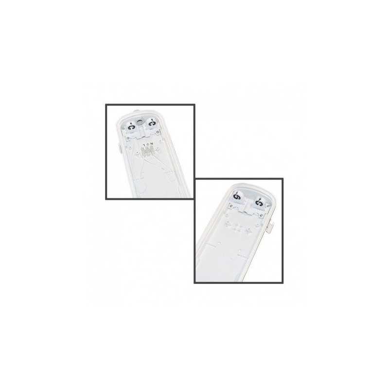 https://design-led.fr/ Boitier étanche LED MEKONG P/N du même côté sans ballast X2 T8 de 1200 mm 37,50&nbsp;€ 37,50&nbsp;€ 75921