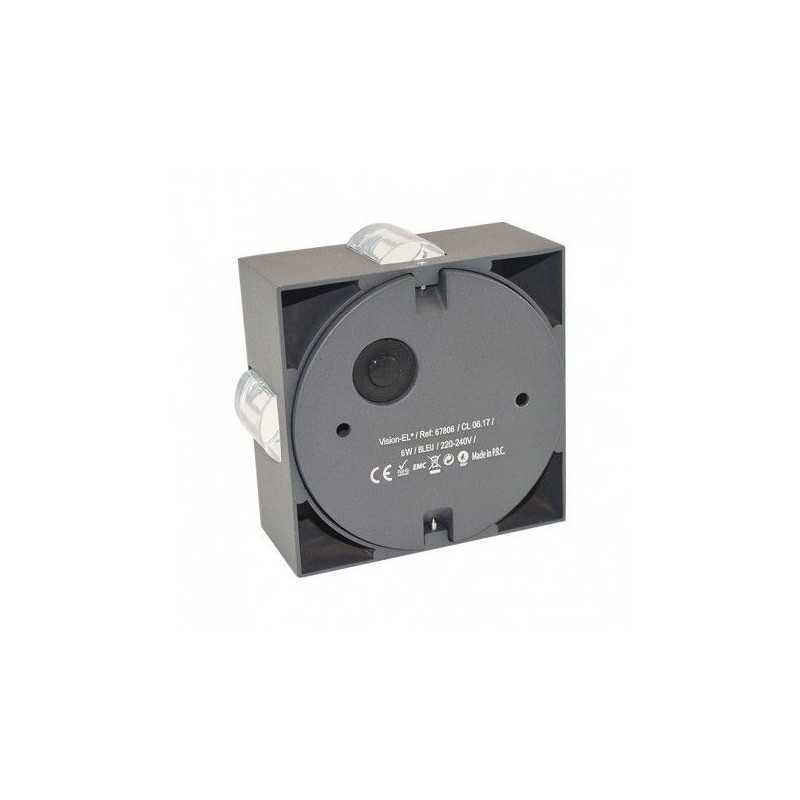 https://design-led.fr/ Applique Murale Carré LED 6W Bleu Gris Anthracite IP54 94,60&nbsp;€ 66,22&nbsp;€ -30% 67806