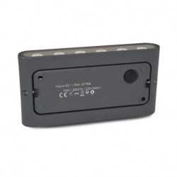https://design-led.fr/ Applique Murale Rectangulaire LED GRENACHE 13W 3000K Gris Anthracite IP54 68,20&nbsp;€ 68,20&nbsp;€ 67788