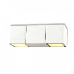 https://design-led.fr/ Applique Murale LED 2x3W 2x175Lm Rectangulaire 4000K Blanc IP54 69,00&nbsp;€ 48,30&nbsp;€ -30% 67770