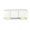 https://design-led.fr/ Applique Murale LED 2x3W 2x175Lm Rectangulaire 4000K Blanc IP54 69,00&nbsp;€ 48,30&nbsp;€ -30% 67770
