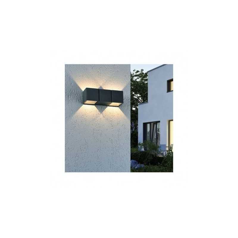 https://design-led.fr/ Applique Murale LED 2x3W 2x175Lm Rectangulaire 3000K Gris IP54 59,00&nbsp;€ 41,30&nbsp;€ -30% 67772