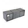 https://design-led.fr/ Applique Murale LED 2x3W 2x175Lm Rectangulaire 3000K Gris IP54 59,00&nbsp;€ 41,30&nbsp;€ -30% 67772