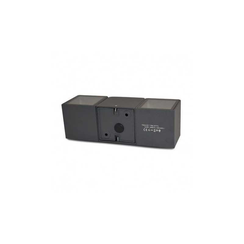 https://design-led.fr/ Applique Murale LED 2x3W 2x175Lm Rectangulaire 4000K Gris IP54 69,00&nbsp;€ 48,30&nbsp;€ -30% 67773