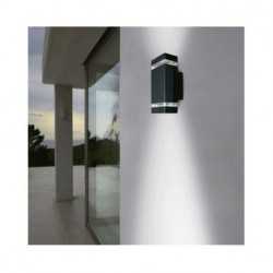 https://design-led.fr/ Applique Murale CARIGNAN RECT GU10 x 2 Gris Anthracite IP44 56,50&nbsp;€ 56,50&nbsp;€ 7003
