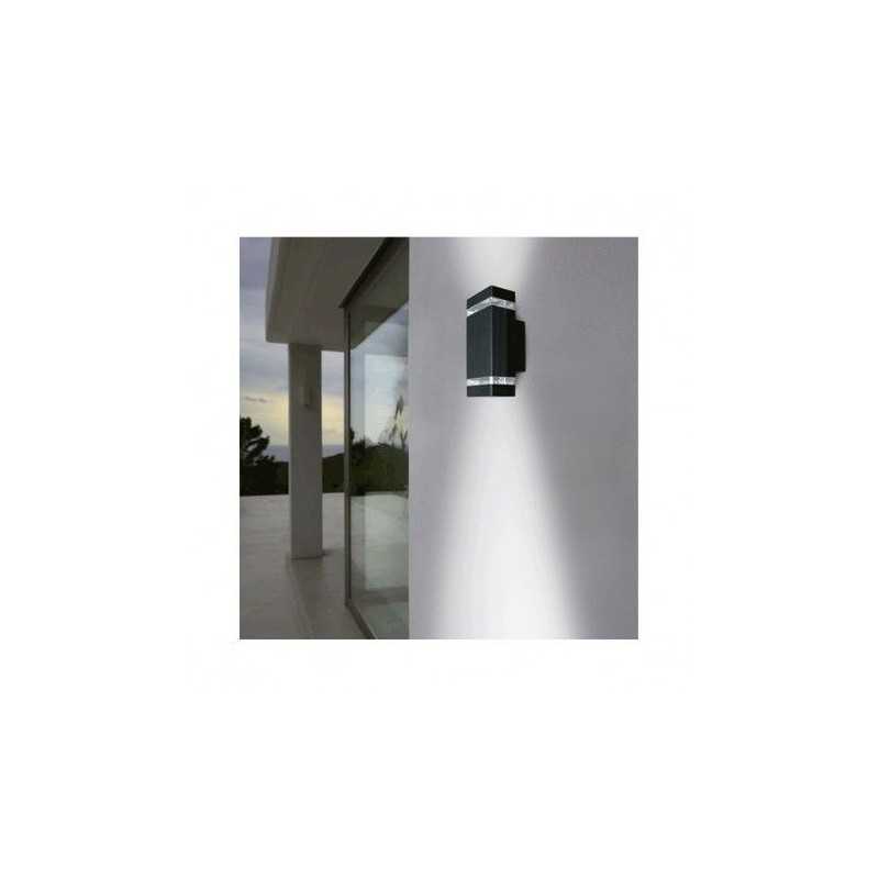 https://design-led.fr/ Applique Murale CARIGNAN RECT GU10 x 2 Gris Anthracite IP44 56,50&nbsp;€ 56,50&nbsp;€ 7003