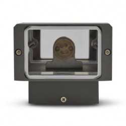 https://design-led.fr/ Applique Murale CARIGNAN RECT GU10 x 2 Gris Anthracite IP44 56,50&nbsp;€ 56,50&nbsp;€ 7003