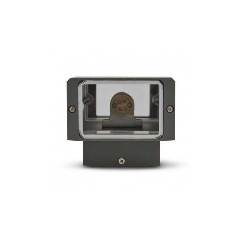 https://design-led.fr/ Applique Murale CARIGNAN RECT GU10 x 2 Gris Anthracite IP44 56,50&nbsp;€ 56,50&nbsp;€ 7003