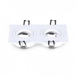 https://design-led.fr/ Support de spot rond double blanc Orientable 175 x 93mm 19,00&nbsp;€ 19,00&nbsp;€ 7717