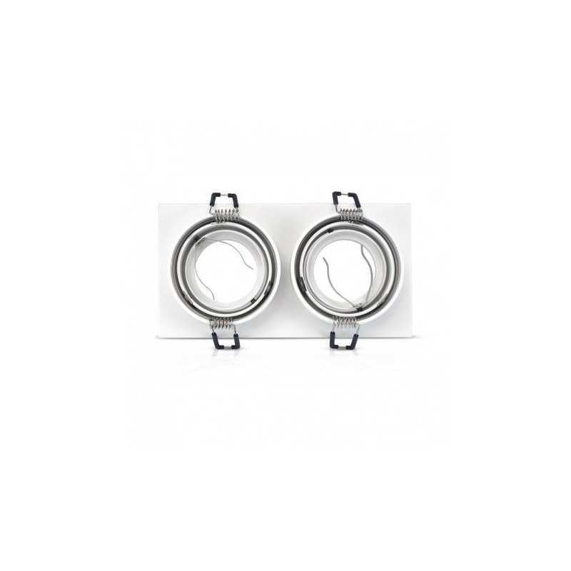 https://design-led.fr/ Support de spot rond double blanc Orientable 175 x 93mm 19,00&nbsp;€ 19,00&nbsp;€ 7717