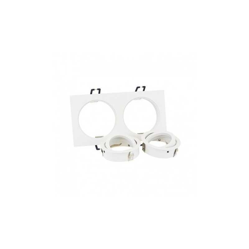 https://design-led.fr/ Support de spot rond double blanc Orientable 175 x 93mm 19,00&nbsp;€ 19,00&nbsp;€ 7717