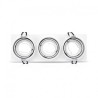 https://design-led.fr/ Support de spot rond triple blanc Orientable 258x93 mm 25,40&nbsp;€ 25,40&nbsp;€ 77170