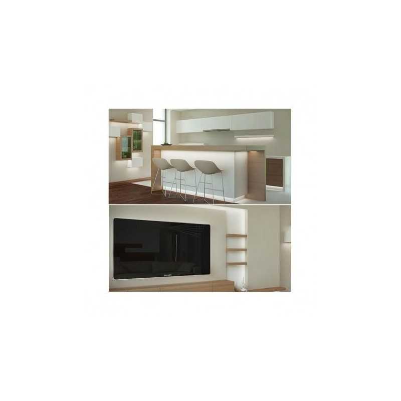 https://design-led.fr/ Profilé aluminium anodisé 2M pour ruban led plat XL 27,20&nbsp;€ 27,20&nbsp;€ 9884