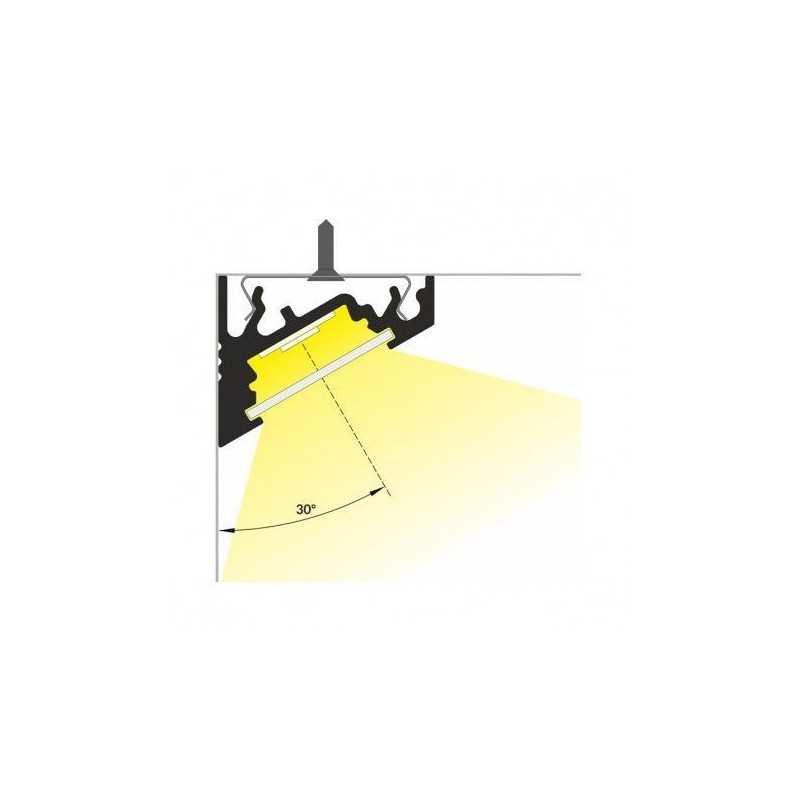 https://design-led.fr/ Profilé aluminium anodisé 2M pour ruban led angle 30/60 30,20&nbsp;€ 30,20&nbsp;€ 9827