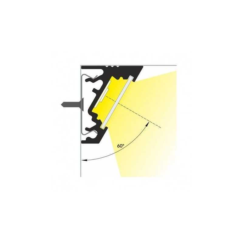 https://design-led.fr/ Profilé aluminium anodisé 2M pour ruban led angle 30/60 30,20&nbsp;€ 30,20&nbsp;€ 9827
