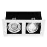 https://design-led.fr/ Support plafond MERIL120 x 220 mm 2xGu10 blanc 24,50&nbsp;€ 24,50&nbsp;€ 26481