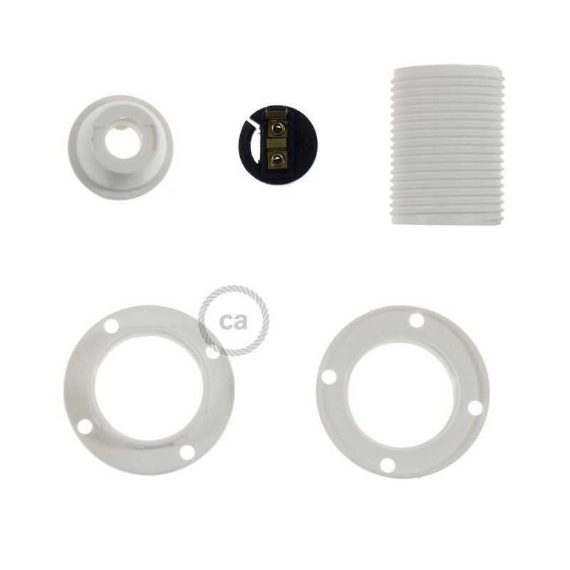 https://design-led.fr/ Douille E14 blanc en thermoplastique avec écrou 1,70&nbsp;€ 1,70&nbsp;€ PL14PBTF