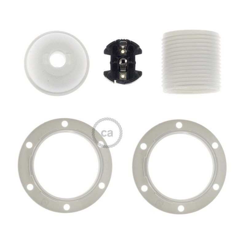 https://design-led.fr/ Douille E27 blanc en thermoplastique avec écrou 2,20&nbsp;€ 2,20&nbsp;€ PL27PBTF