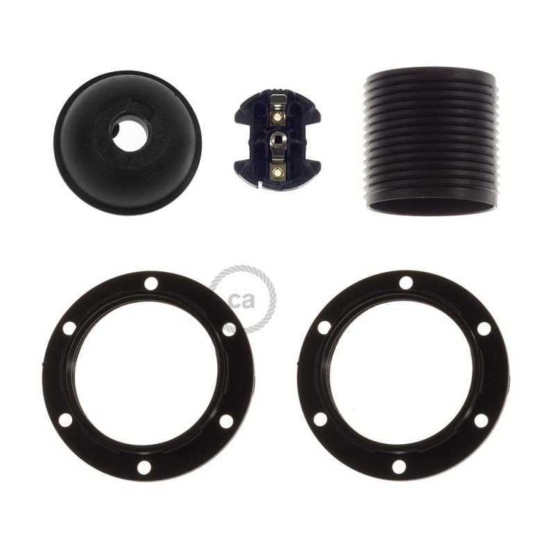https://design-led.fr/ Douille E27 noir en thermoplastique avec écrou 2,20&nbsp;€ 2,20&nbsp;€ PL27PNTF