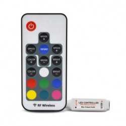 https://design-led.fr/ Mini Contrôleur RGB 12V-24V et télécommande RF 13,80&nbsp;€ 9,66&nbsp;€ -30% 7656