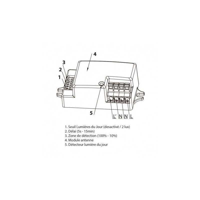https://design-led.fr/ Plafonnier LED RONDO Ø296 mm 18w 3000k Détecteur RF 61,20&nbsp;€ 61,20&nbsp;€ 7789