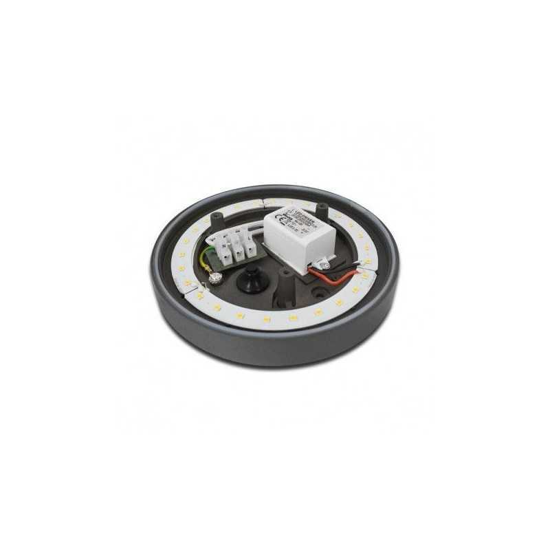 https://design-led.fr/ Applique Murale LED SYRAH Rond Anthracite 10W 4000K IP54 91,80&nbsp;€ 91,80&nbsp;€ 70291