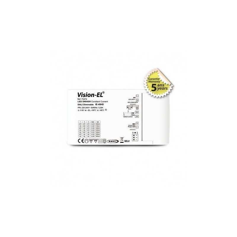 https://design-led.fr/ Driver LED 14-43 VDC DALI PUSH 45W 1050-1600mA 55,00&nbsp;€ 55,00&nbsp;€ 75474