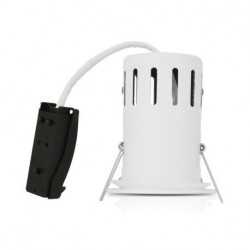 https://design-led.fr/ Support de spot BBC rond blanc fixe & douille automatique GU10 23,50&nbsp;€ 23,50&nbsp;€ 77181