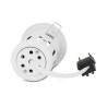 https://design-led.fr/ Support de spot BBC rond blanc fixe & douille automatique GU10 23,50&nbsp;€ 23,50&nbsp;€ 77181