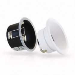 https://design-led.fr/ Support de spot Basse Luminance BBC Rond Etanche blanc Ø85 IP65 12,00&nbsp;€ 12,00&nbsp;€ 7724