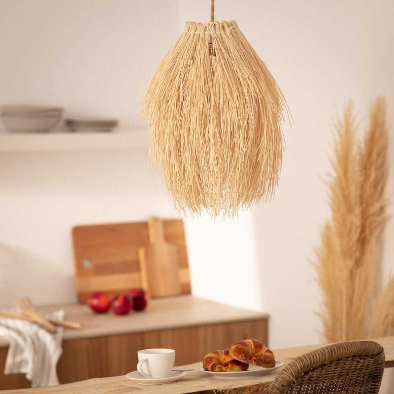 https://design-led.fr/ Lampe Suspendue Kathu Manyoya 1xE27 rotin 81,80&nbsp;€ 81,80&nbsp;€ C72549
