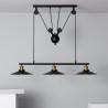 https://design-led.fr/ Lampe Suspendue Pusaka 3 x E27 noir 166,00&nbsp;€ 166,00&nbsp;€ C142939