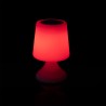 https://design-led.fr/ Lampe à Poser LED Extérieure Portative Uyoga RGBW avec Haut-Parleur Bluetooth et Batterie Rechargeable...