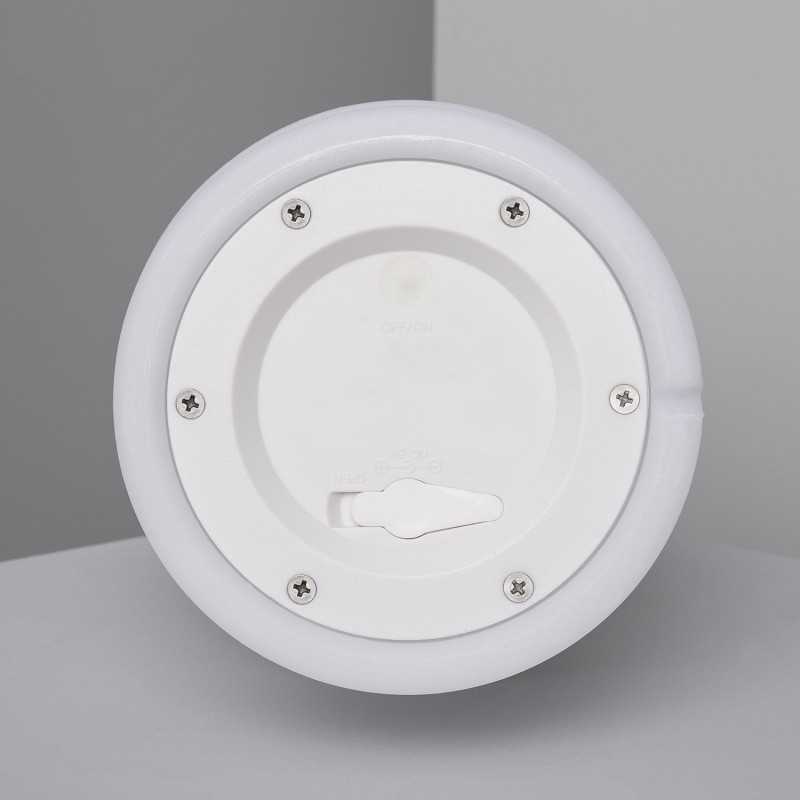 https://design-led.fr/ Lampe à Poser LED Extérieure Portative Uyoga RGBW avec Haut-Parleur Bluetooth et Batterie Rechargeable...