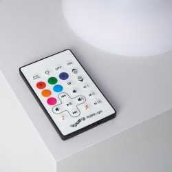 https://design-led.fr/ Lampe à Poser LED Extérieure Portative Uyoga RGBW avec Haut-Parleur Bluetooth et Batterie Rechargeable...