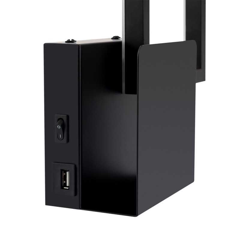 https://design-led.fr/ Applique LED Gauss 14W 3000K droit avec Chargeur USB 86,60&nbsp;€ 60,62&nbsp;€ -30% C95164