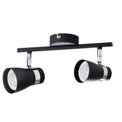 https://design-led.fr/ Luminaire mural ou plafonnier ENALI Noir 2xGU10 24,70&nbsp;€ 24,70&nbsp;€ 28763