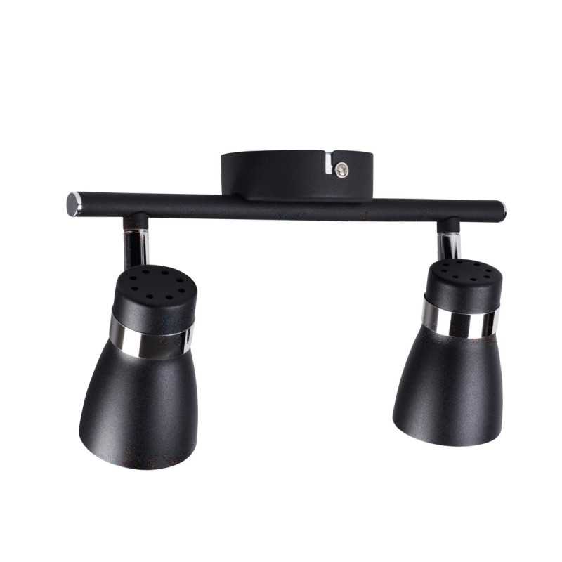 https://design-led.fr/ Luminaire mural ou plafonnier ENALI Noir 2xGU10 24,70&nbsp;€ 24,70&nbsp;€ 28763