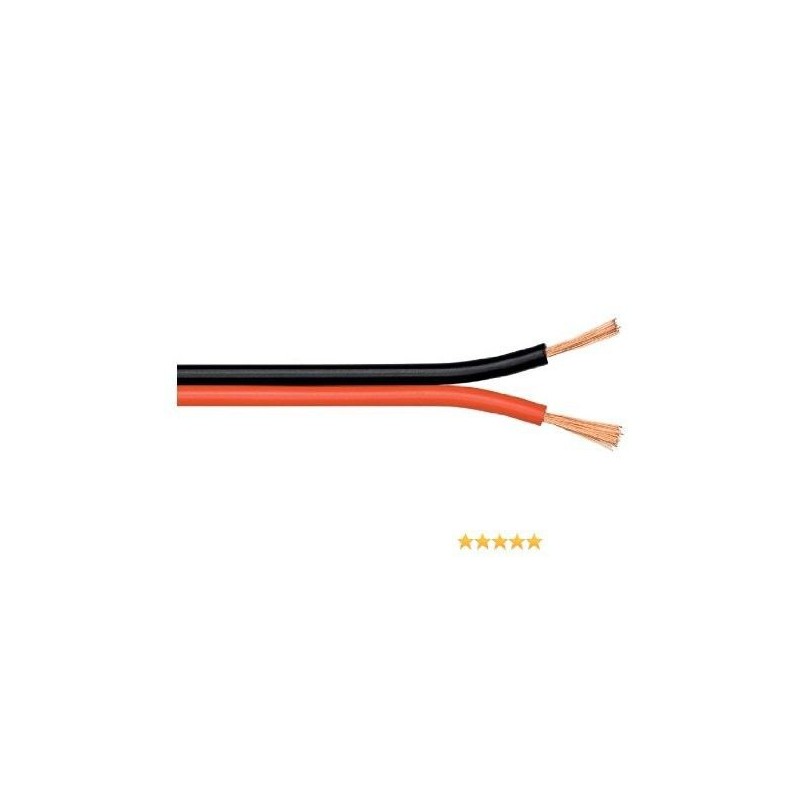 https://design-led.fr/ Câble rouge & Noir 2x0.50mm -vendue au ml 0,50&nbsp;€ 0,50&nbsp;€ LM2054-1M