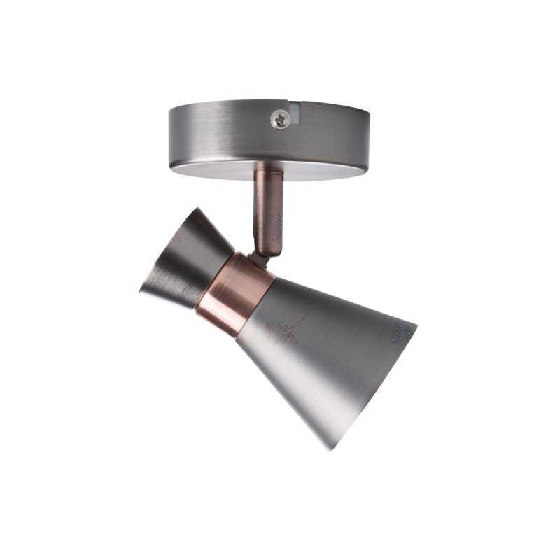 https://design-led.fr/ Luminaire mural ou plafonnier MILENO argent / cuivre 1xGU10 15,60&nbsp;€ 15,60&nbsp;€ 29111