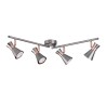 https://design-led.fr/ Luminaire mural et plafonnier MILENO argent / cuivre 4xGU10 61,00&nbsp;€ 61,00&nbsp;€ 29119