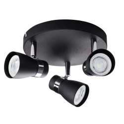 https://design-led.fr/ Luminaire mural et plafonnier ENALI Noir 3xGU10 36,50&nbsp;€ 36,50&nbsp;€ 28765