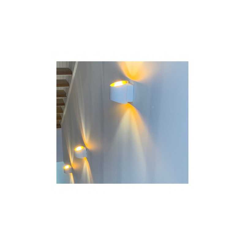 https://design-led.fr/ Applique led murale HOYA OBLIQUE G9 x1 blanc doré 32,20&nbsp;€ 32,20&nbsp;€ 700410