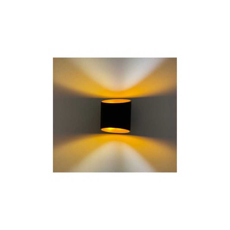 https://design-led.fr/ Applique led murale HOYA OBLIQUE G9 noir doré 32,20&nbsp;€ 32,20&nbsp;€ 70041