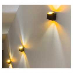 https://design-led.fr/ Applique led murale HOYA OBLIQUE G9 noir doré 32,20&nbsp;€ 32,20&nbsp;€ 70041