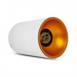 https://design-led.fr/ Support de Spot Saillie GU10 Cylindre Blanc / Doré 35,20&nbsp;€ 35,20&nbsp;€ 6810