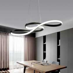 https://design-led.fr/ Lampe Suspendue Ruhu 45w CCT noir dimmable par télécommande 179,00&nbsp;€ 179,00&nbsp;€ LM8114