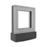 https://design-led.fr/ Applique Murale LED RING 12W 800 LM Carré 4000K Gris IP54 131,20&nbsp;€ 131,20&nbsp;€ 67753