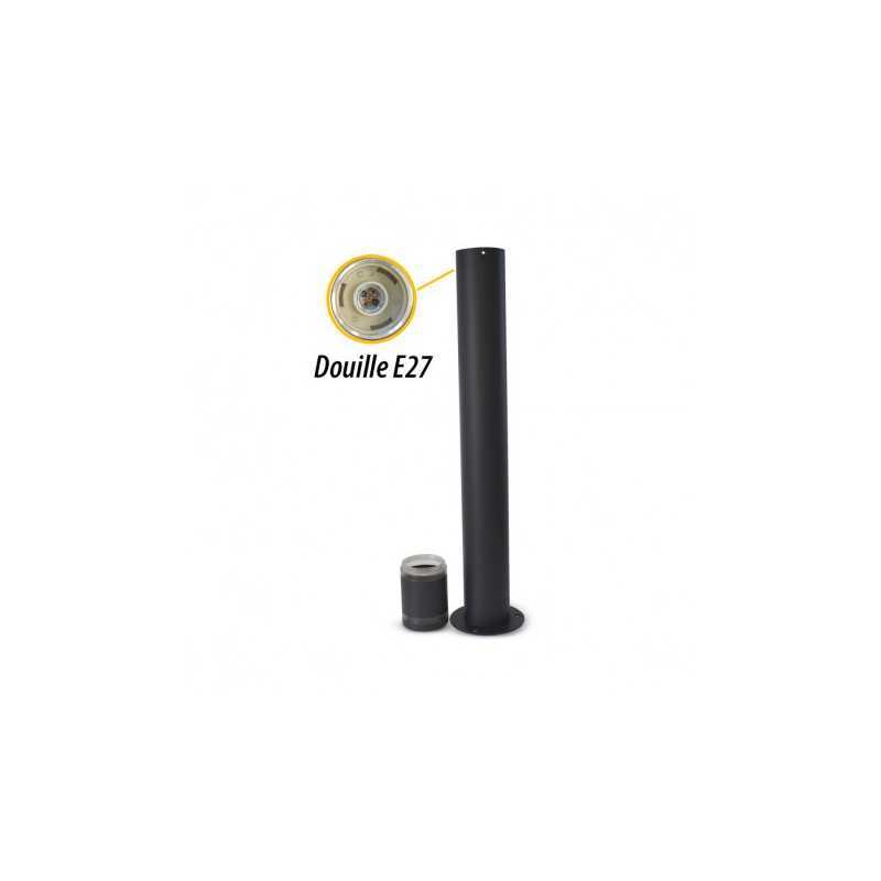 https://design-led.fr/ Potelet E27 HORTENSIA Gris Anthracite Rond Ø90 IP44 78,70&nbsp;€ 78,70&nbsp;€ 70820